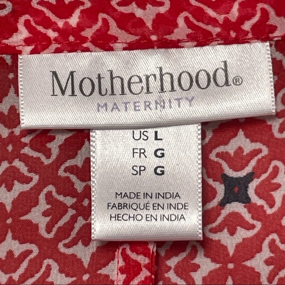 MOTHERHOOD MATERNITY Large Sleeveless Blouse - Picture 4 of 11